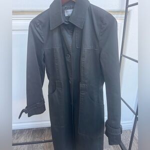 Anne Taylor Black Trenchcoat
